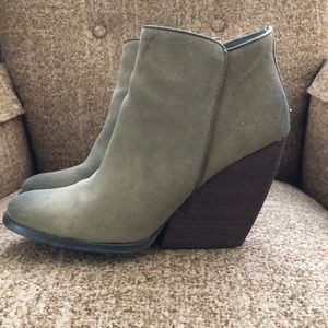 Very Volatile Suede Booties